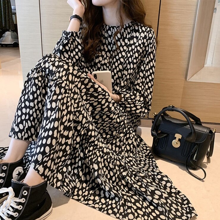 ワンピース ロングワンピース ロング マキシ マキシワンピース Aライン シフォン フレア フリル ウエストマーク ハイウエスト おしゃれ カワイイ 韓国 大人可愛い エレガント キレイ目 デート