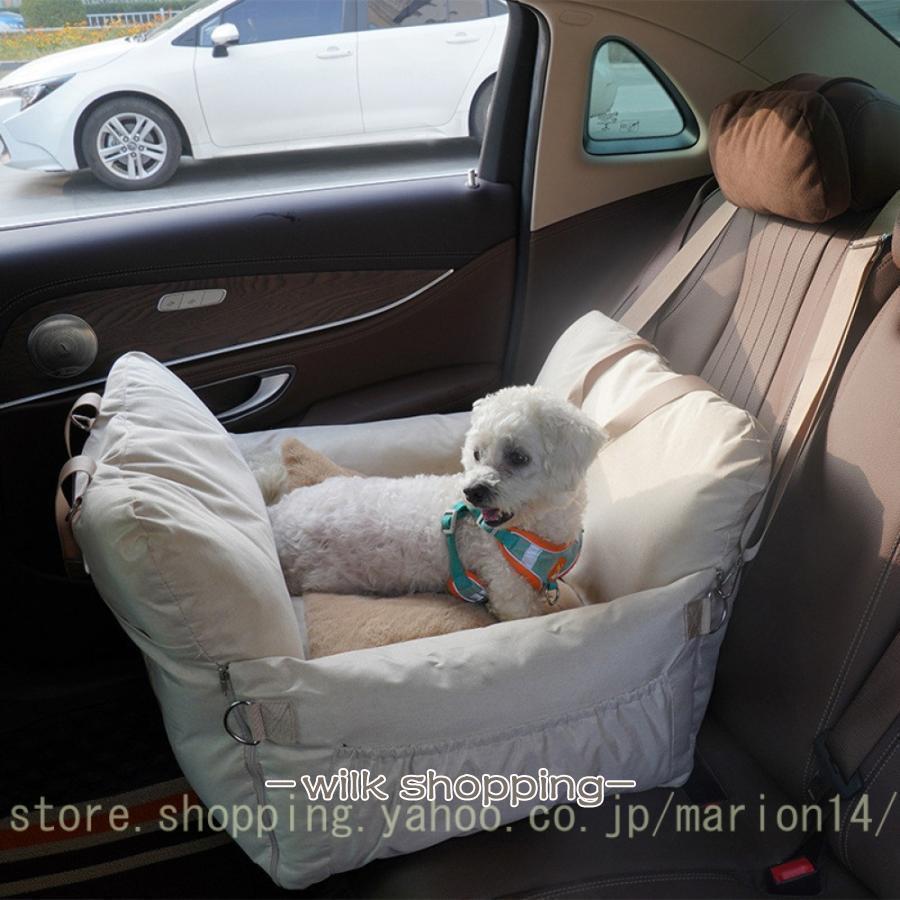 ドライブキャリー ベッド 中型犬 小型犬 ペット 犬 車 ドライブボックス キャリーバッグ ドライブベッド 車用ペットシート ペットソファ ペットクッション