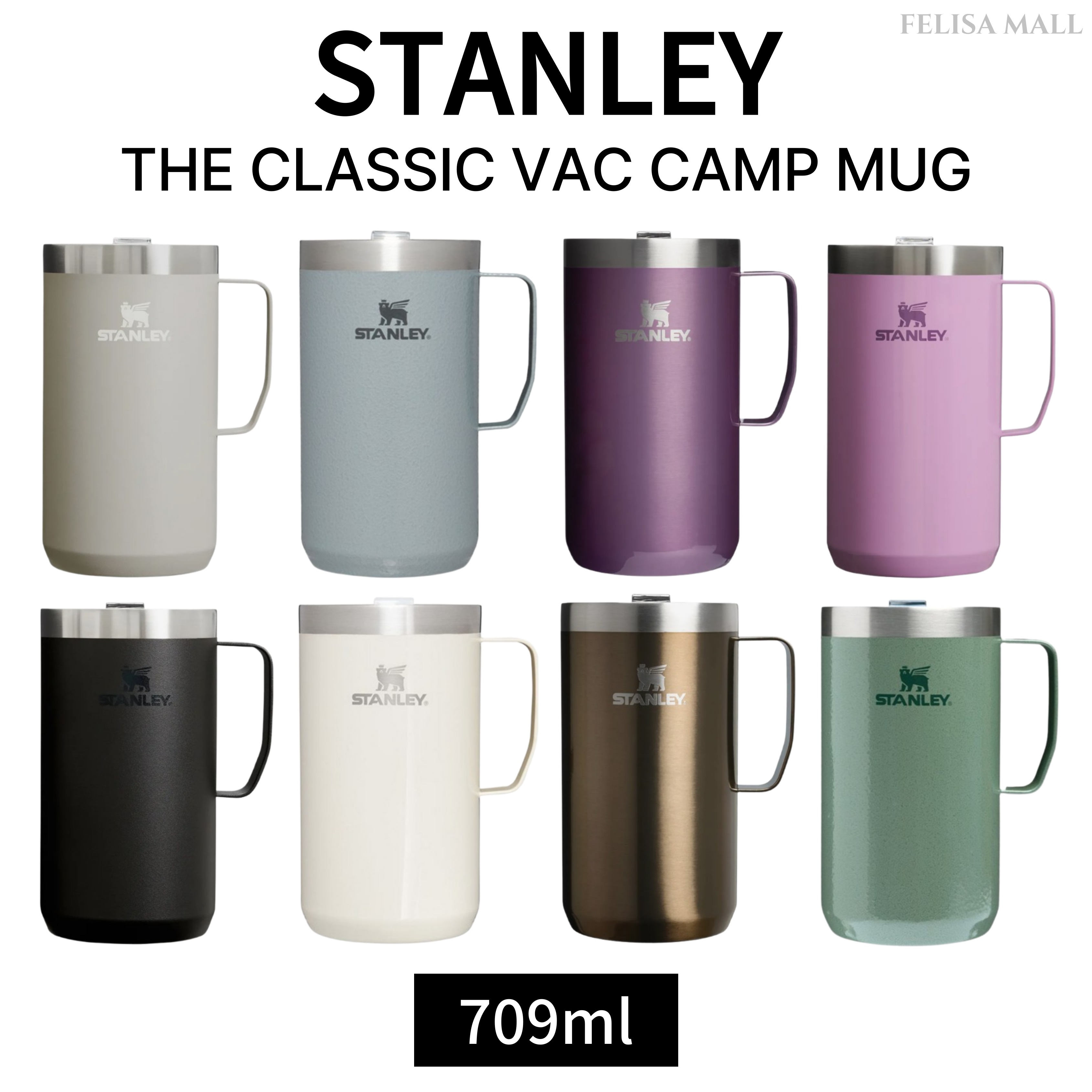 [STANLEY] 【709ml】 THE CLASSIC VAC CAMP MUG 保冷/保温 マグカップ 韓国人気 6,451円