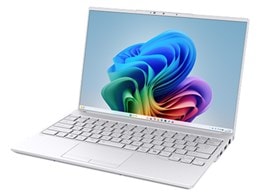 富士通 FMV Note U UQ-L1 FMVUQSL1WA [シルバーホワイト](14インチ/Windows 11 Home/Snapdragon X/16GB/512GB/Office)