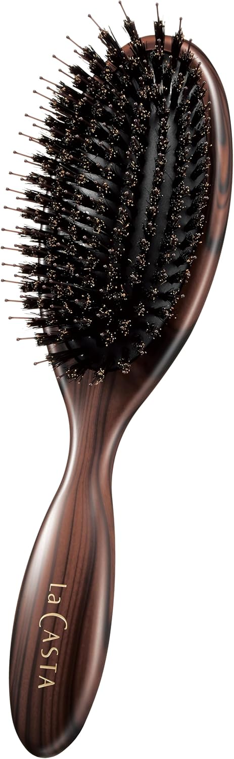 La CASTA ラ・カスタ ヘッドスパブラシ 頭皮マッサージ 静電気防止 ヘアブラシ ヘアケア 普段使い から ギフト用 にも 敬老の日 誕生日 プレゼント ギフト