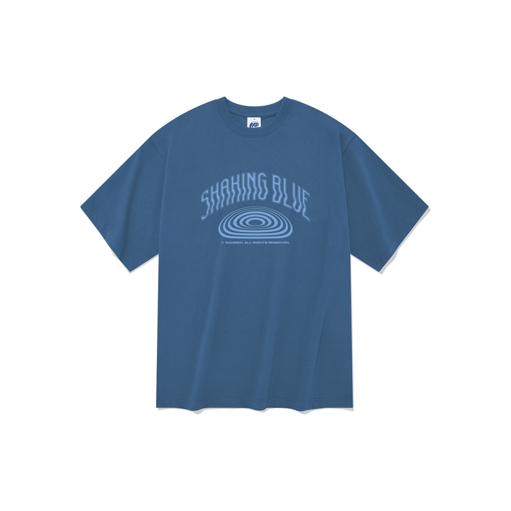 RADINEO 20数シェーキングブルー半袖Tシャツブルー