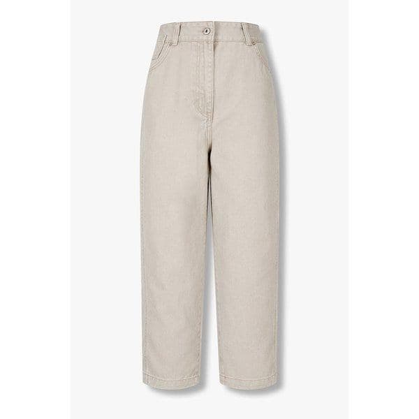 ピグメントウォッシングバックバンディングデニムパンツ91F5462771011