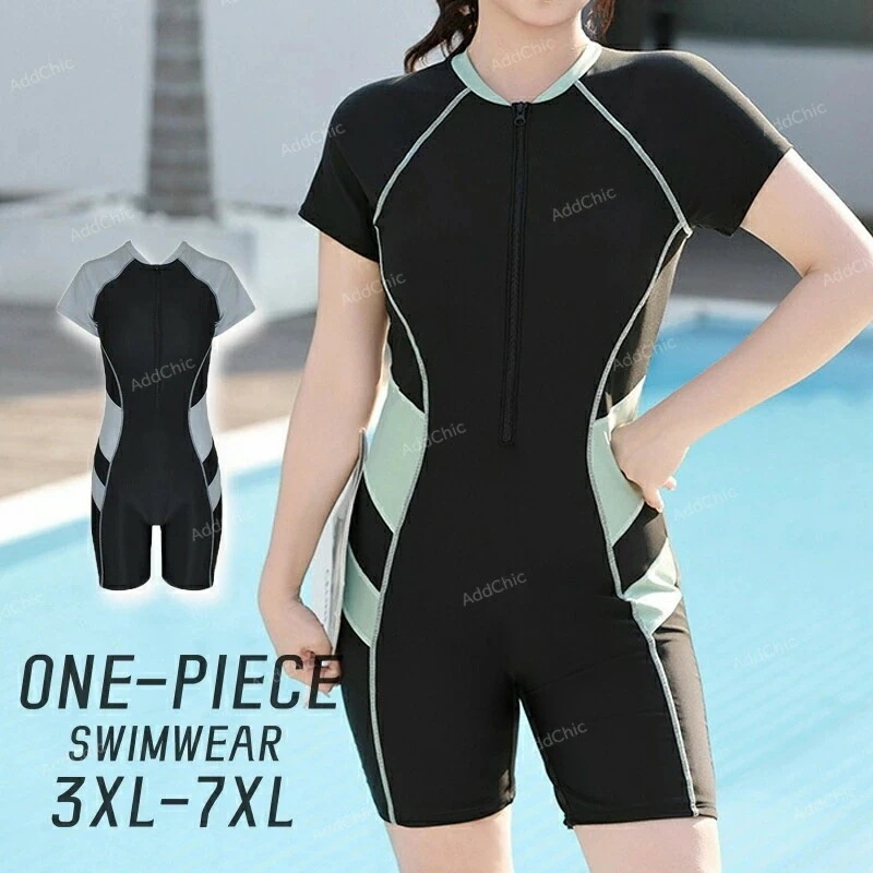 【早秋冬新作超.激.安】大きいサイズ フィットネス水着 競泳水着 水泳 海水浴 体型カバー シンプル配色デザインショートパンツ 水着 女子 水着 UV カット レディース めくれ防止 ビーチ プール