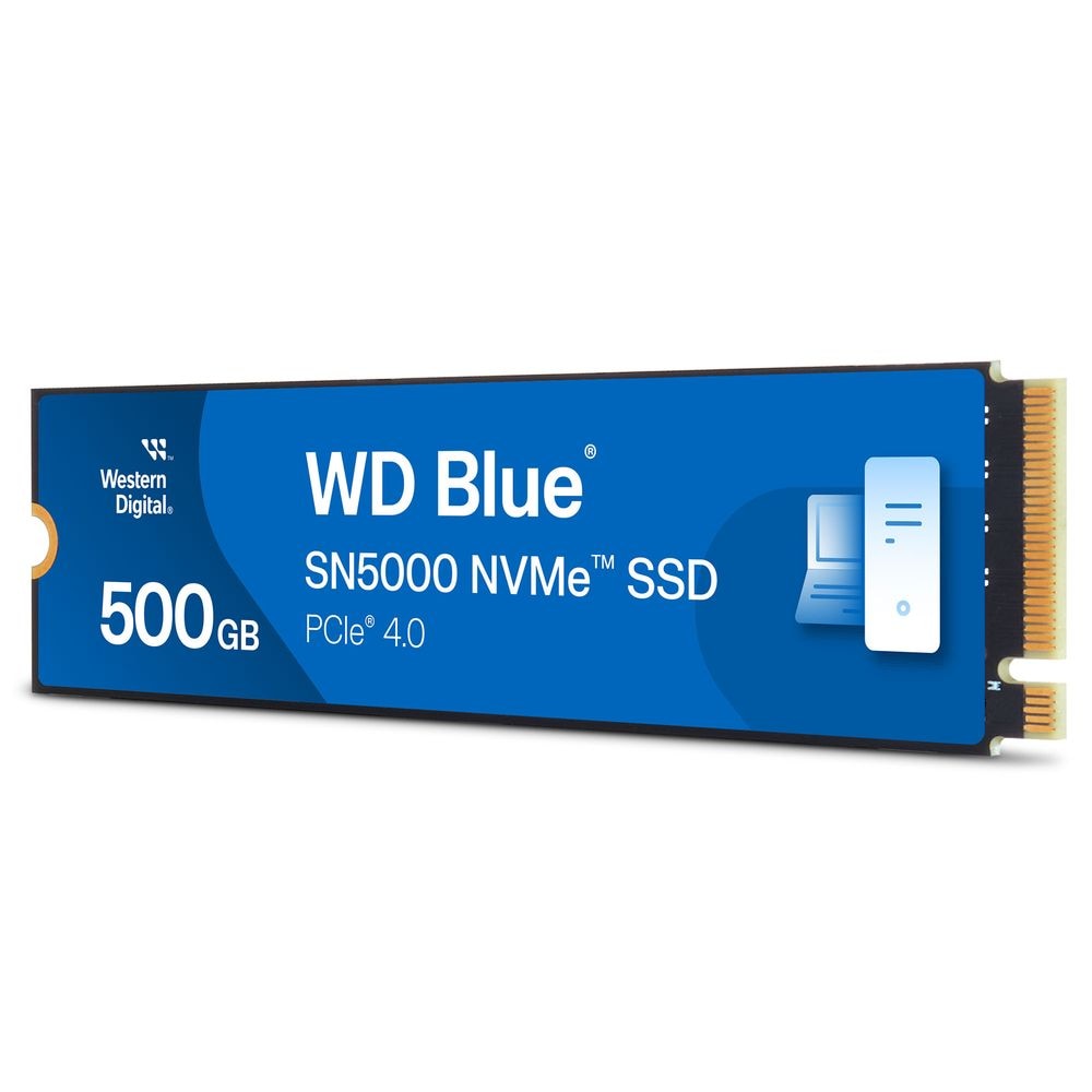 Western Digitalウエスタンデジタル WD Blue SN5000 シリーズ M.2 PCIe Gen4 NVMe接続 SSD (500GB) WDS500G4B0E