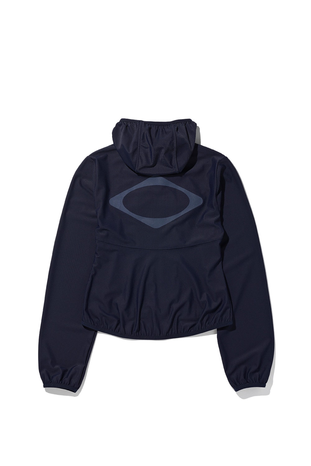 MSCHF HOODED WAFFLE ZIP-UP ネイビー MISCHIEF】 HOODED WAFFLE ZIP