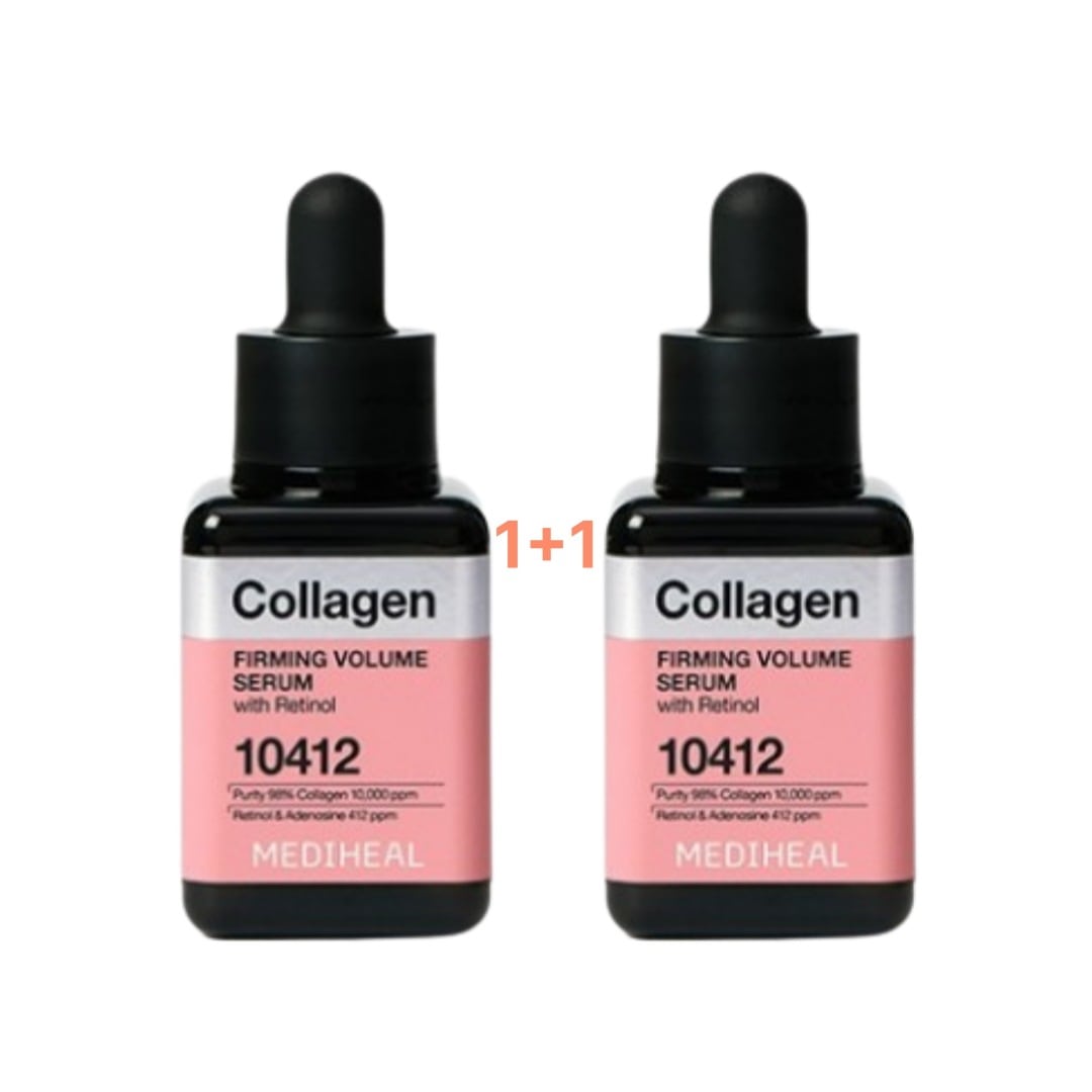 【1+1】コラーゲン 弾力 ボリューム セラム 40ml x 2個