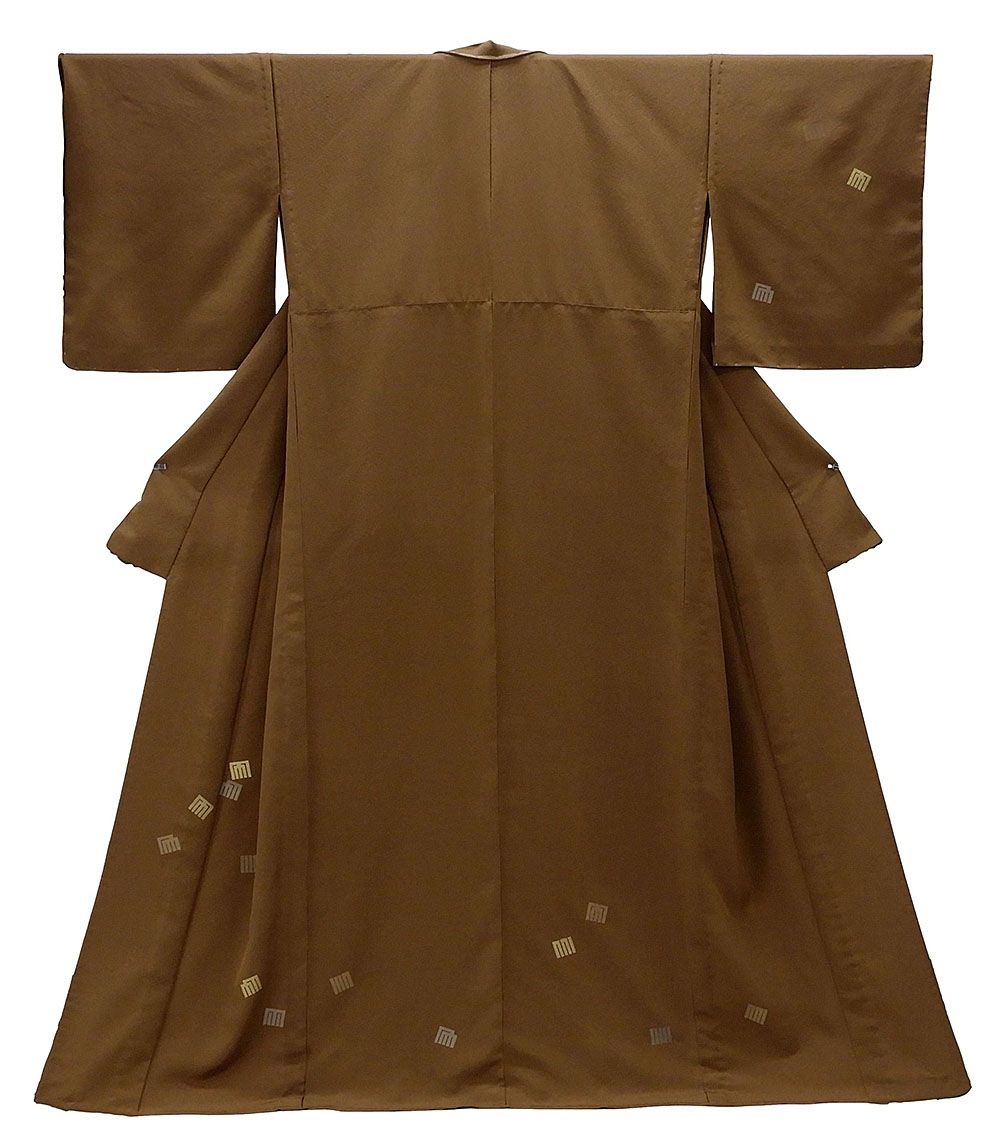 単衣 訪問着 新品仕立済 正絹 単衣 源氏香 身丈164.5cm 裄丈68cm 付下訪問着 新品 仕立て上がり 着物 wb1064