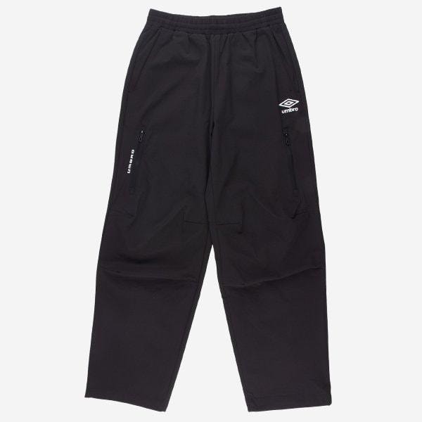 ブロテクトジッパーカーゴストレートパンツUQ121SPT12 BLK