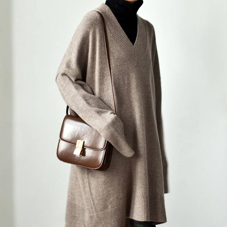 トップス レディース ニット セーター ワンピース ロング丈 長袖 無地 大人 可愛い カジュアル今日は30パーセント 5,088円