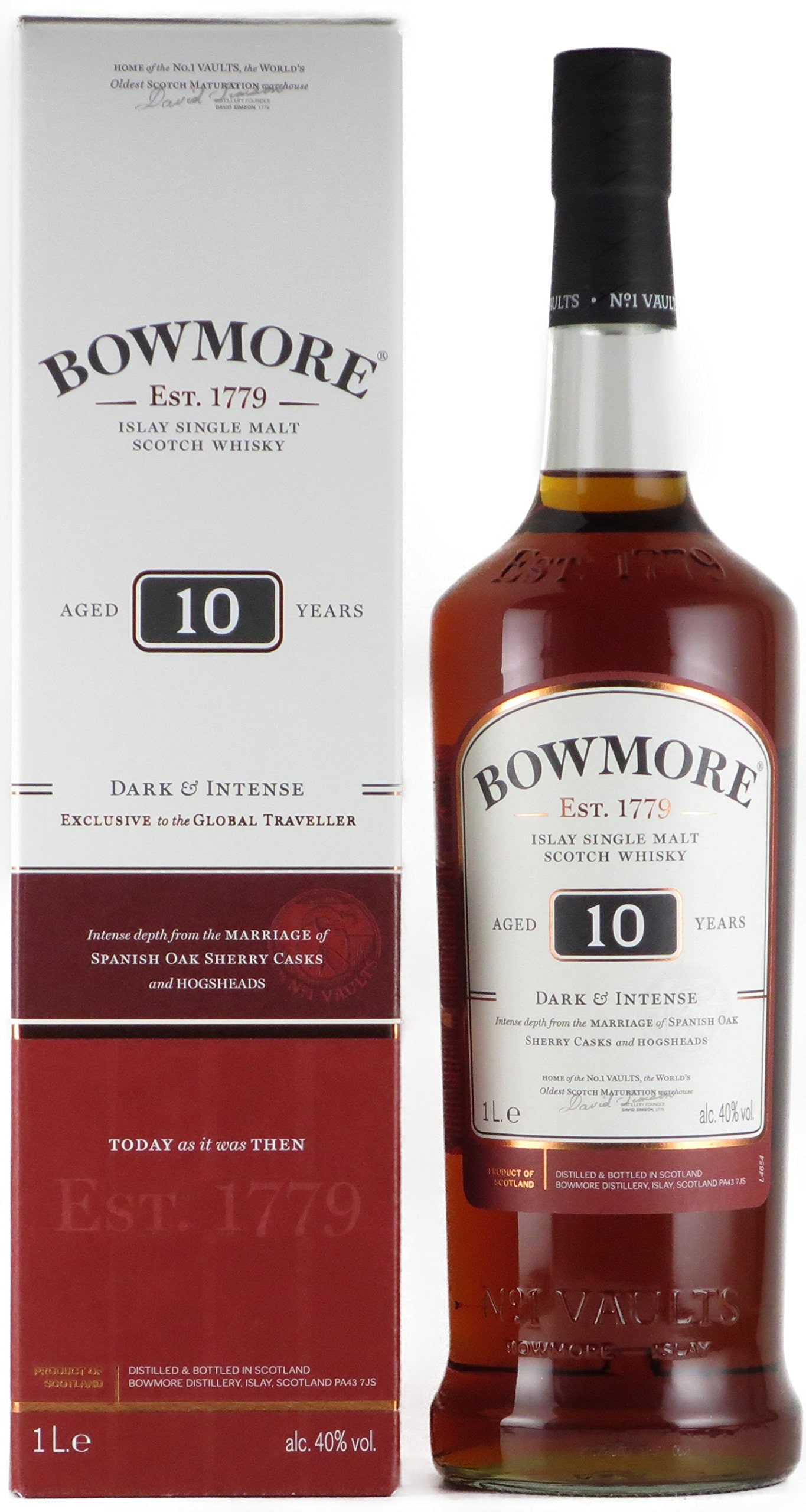 ボウモア 10年 ダーク＆インテンス 40度 1000ml［並行輸入品］ [並行輸入品]