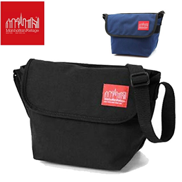 マンハッタンポーテージ Manhattan Portage メンズ レディース バッグ MP1603 カジュアルメッセンジャー ショルダー 斜め掛け ナイロン