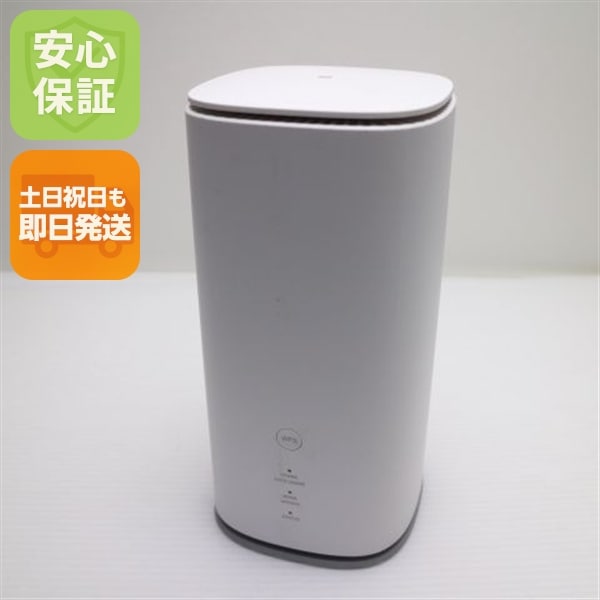 美品 Speed Wi-Fi HOME 5G L13 ZTR02 ホワイト AU ルーター即日発送 土日祝発送OK 110