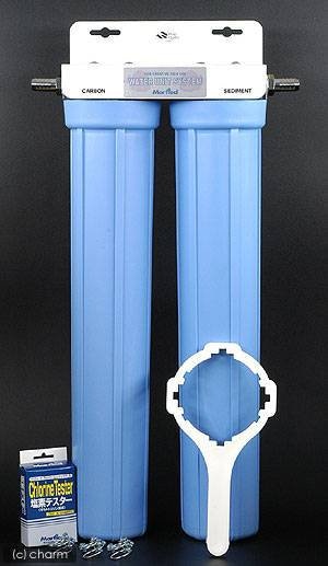 マーフィード　観賞魚用浄水器　ロングスタンダード２０インチ　流量ー１４Ｌ／ｍ　ＣＲＣ10―55―10―00―00