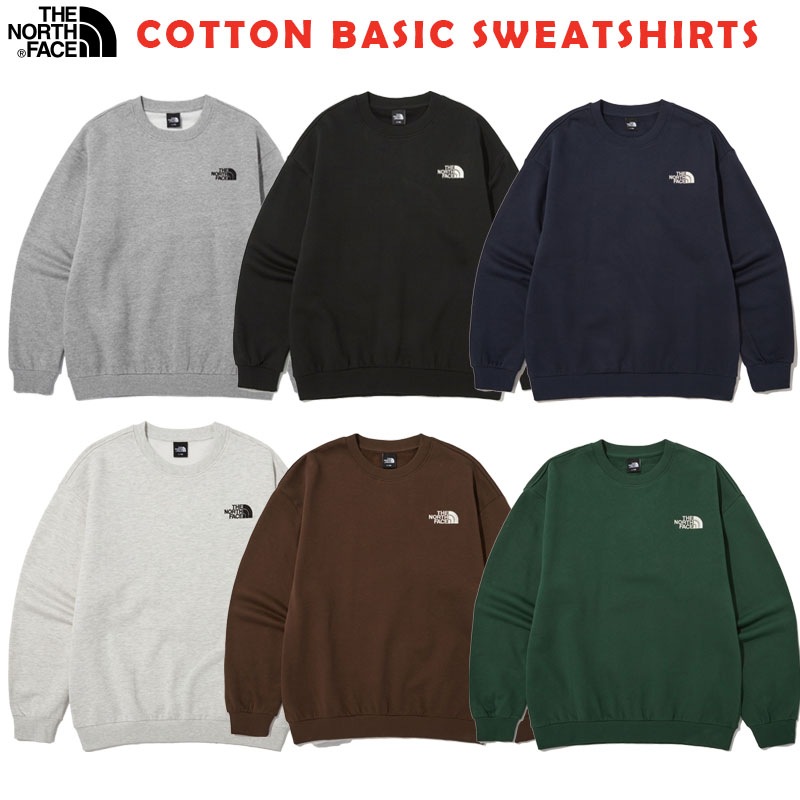 韓国正規品保証 関税負担なし NM5MN90A COTTON BASIC SWEATSHIRTSデイリー 基本 着装 男子 女子 人気 韓国 ファッション 男女共用 アウトドア