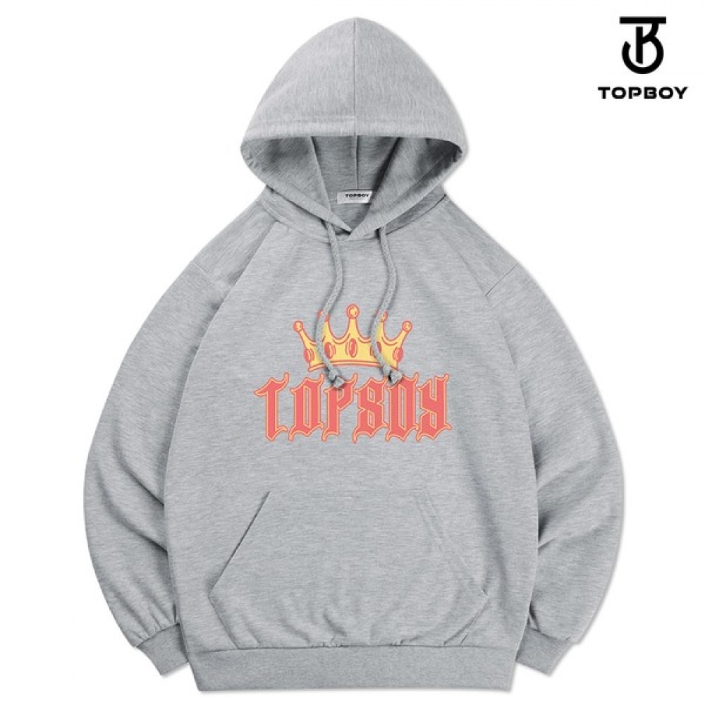 (TOPBOY) 両面キングダムプリントパーカー