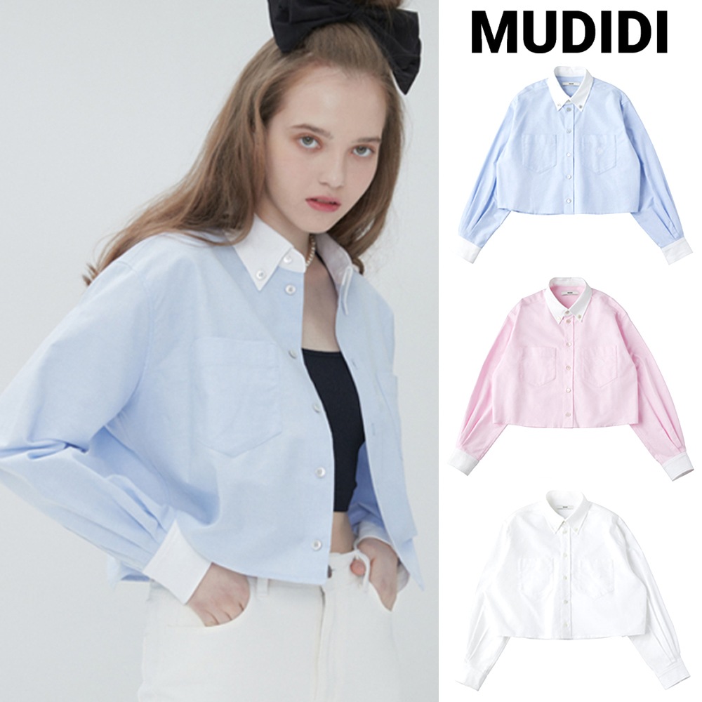 [MUDIDI] Crop shirt 001