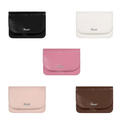 [韓国人気]★シヌーン★LOGO CARD WALLET★ロゴ カード 財布★ 韓国sinoon シヌーン】Sinoon Logo Card Wallet