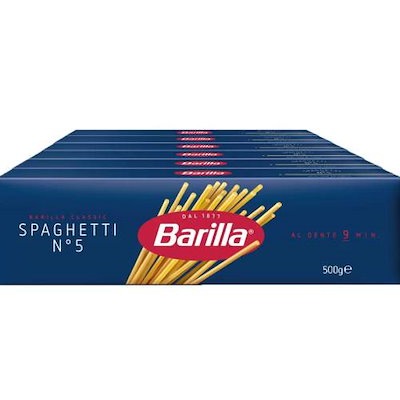 他サイト： Barilla（バリラ）スパゲッティNo.5 500g×6個セットの商品画像
