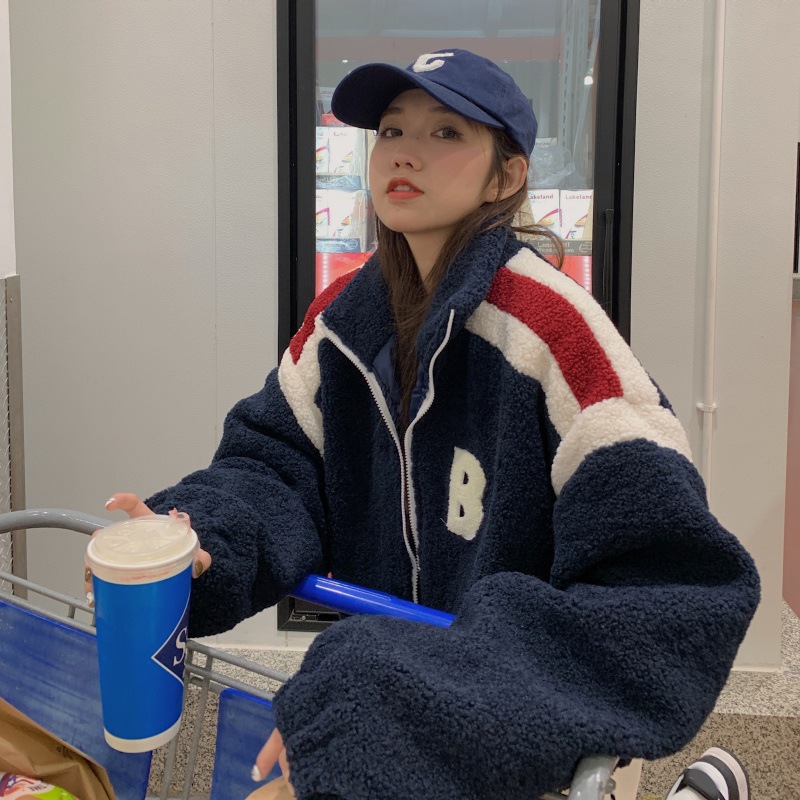 ボアコート ウールコート ジャケット コート アウター 冬 レディース スタンドカラー 韓国