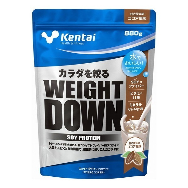 Kentai WEIGHT DOWN SOYプロテイン ココア風味 880g K1244