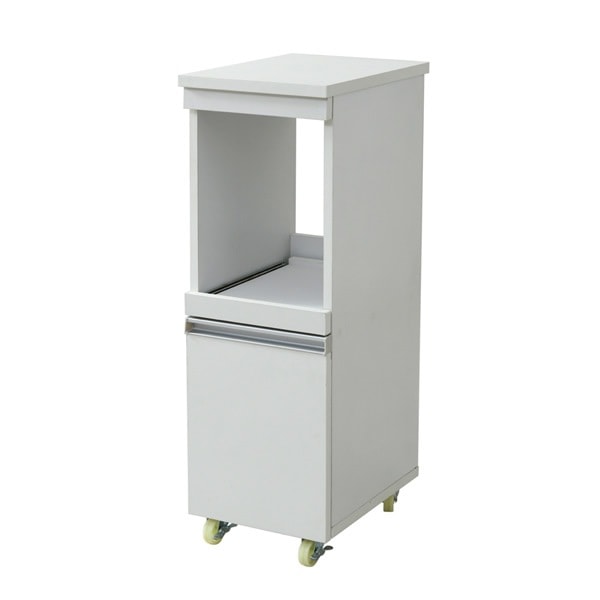 JKプラン キッチン 隙間収納 ラック 幅30 奥行39.5 高さ90 FKC-0004-WH ホワイト