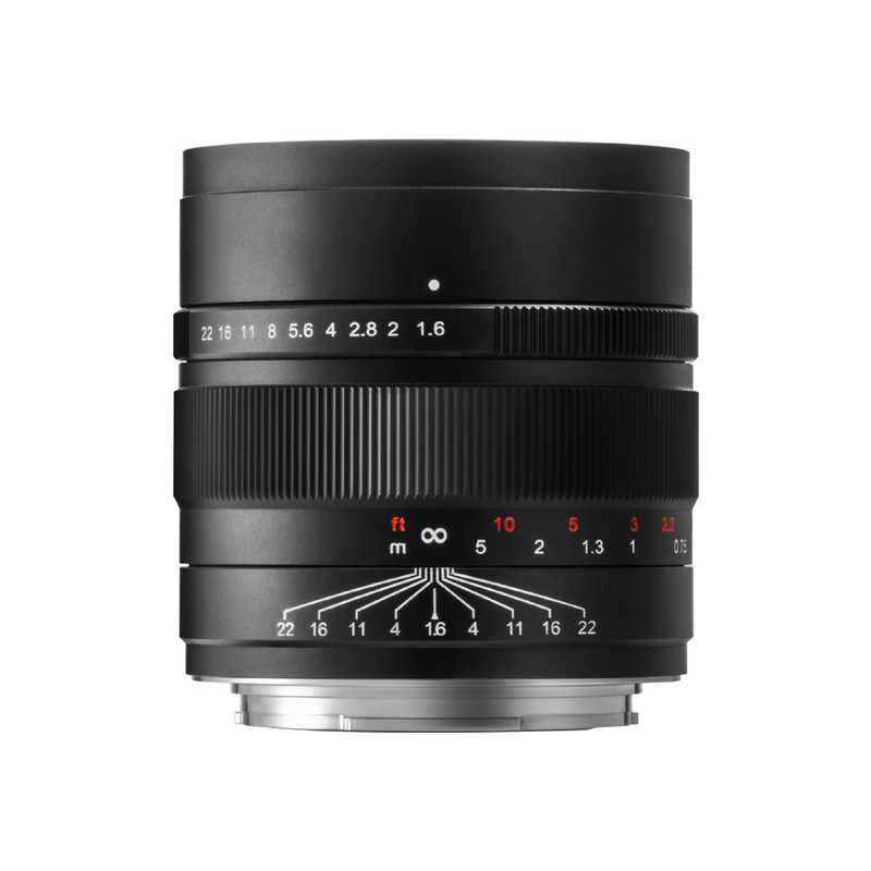 中一光学　カメラレンズ SPEEDMASTER 80mm F1.6 中判フォーマット ハッセルブラッドXマウント ［単焦点レンズ］ ブラック　ZY-SM80F16-HX