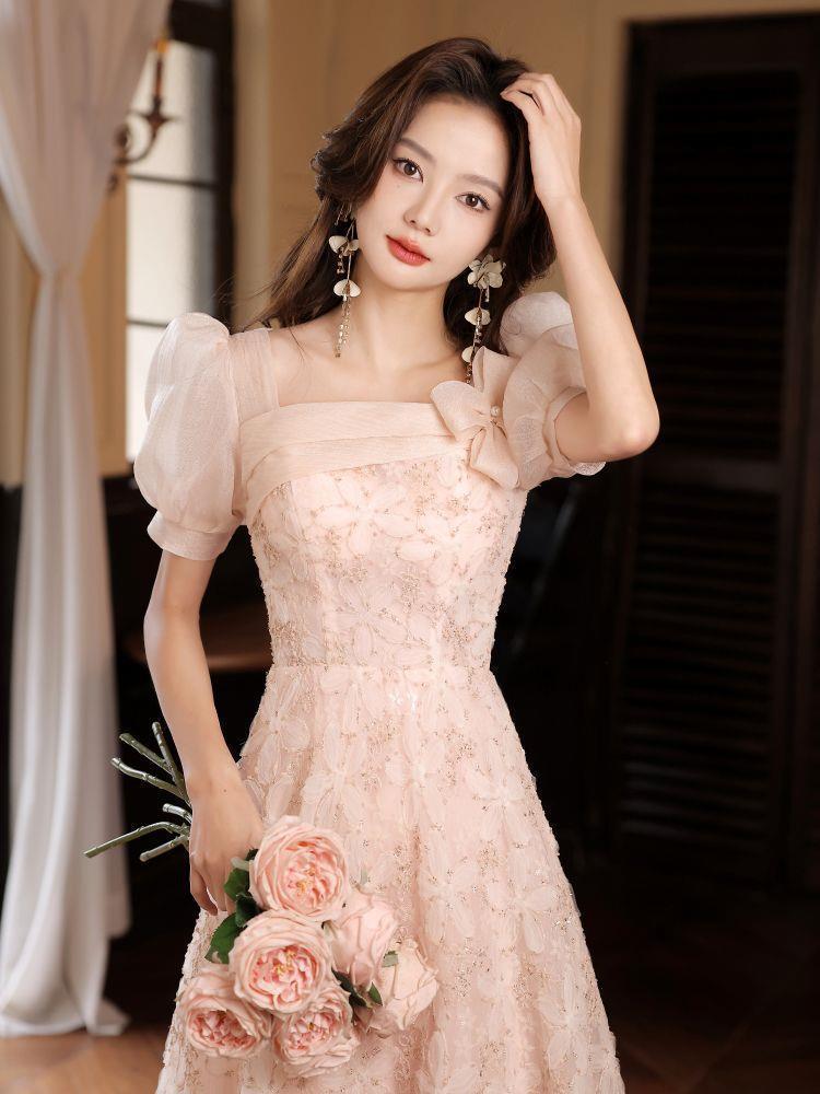 女性用イブニングドレス2024成人ドレスアートテストの主催者は通常着用できます