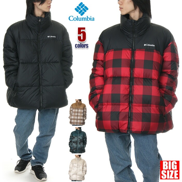 【ビッグサイズ】コロンビア ジャケット メンズ ビッグサイズ COLUMBIA パフェクト 2 ジャケット 中綿ジャケット 撥水 防寒 フードなし 暖かい 冬 アウトドア ブランド 大きいサイズ 黒