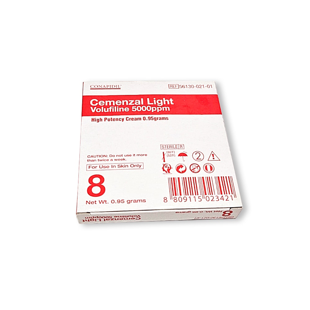 【正規品】セメンザール ライト クリーム フィルム 1ボックス 8EAㅣパメステティック コナフィディ conapidil cemenzal light film 1ml*8pcs