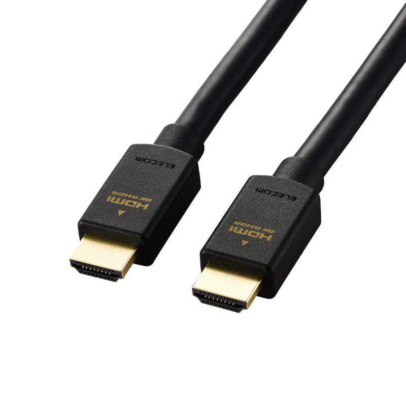 エレコム　ELECOM　HDMIケーブル ブラック [5m /HDMIHDMI /イーサネット対応]　CACHD21E50BK2