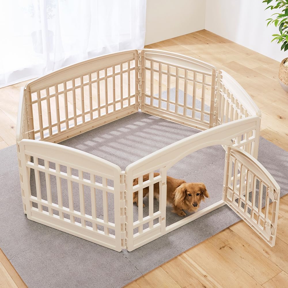 アイリスオーヤマ ペットサークル CI-606 アイボリー 5,803円