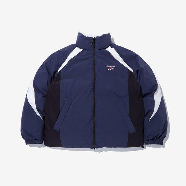 ベクターリバーシブルボールパディング - ネイビーホワイト REJU-5FP52-N3