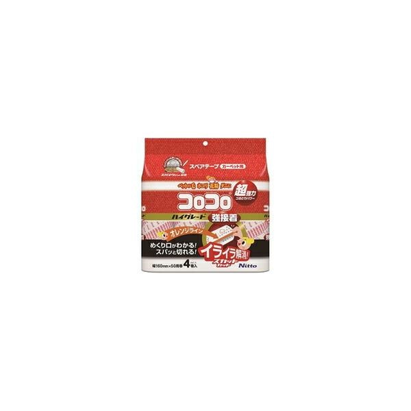 【10個セット】コロコロ スペアテープ ハイグレードSC 強接着 C4314(4巻)