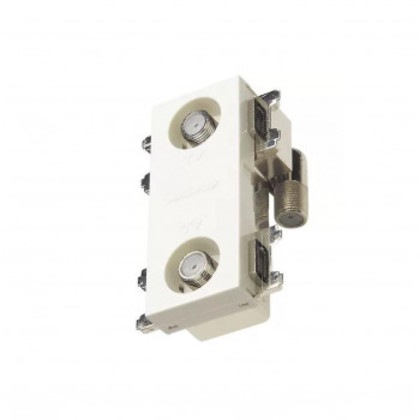 IN端子可動型 直列ユニット(シールド型 CATV VU・BS・CS 3224MHz対応) 2DWKR-B