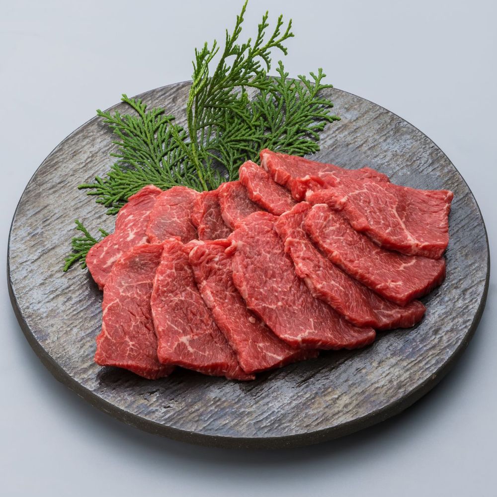 （グルメギフト）氷温（R）熟成肉 国産黒毛和牛 焼肉用 牛モモ 約300g