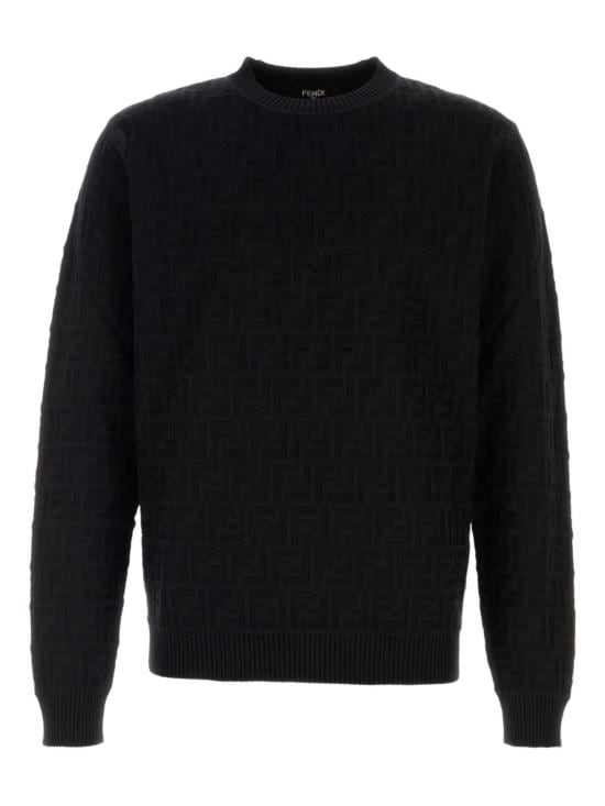 FENDI Men Sweater FZX091 AUW0F0QA1 Black