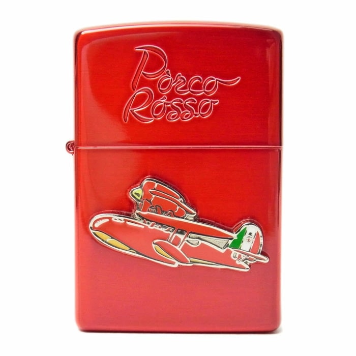 衝撃特価 ZIPPO ジッポライター ジッポー スタジオジブリ 紅の豚 ポルコ赤2 NZ-24 その他 - aegis.qa