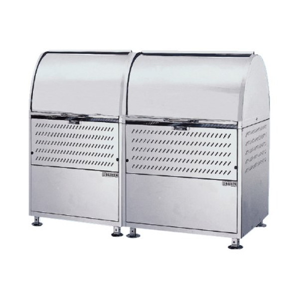 DAIKEN CKM-1500R-A 連結タイプ(完成品) クリーンストッカー ゴミ収集庫 メーカー直送
