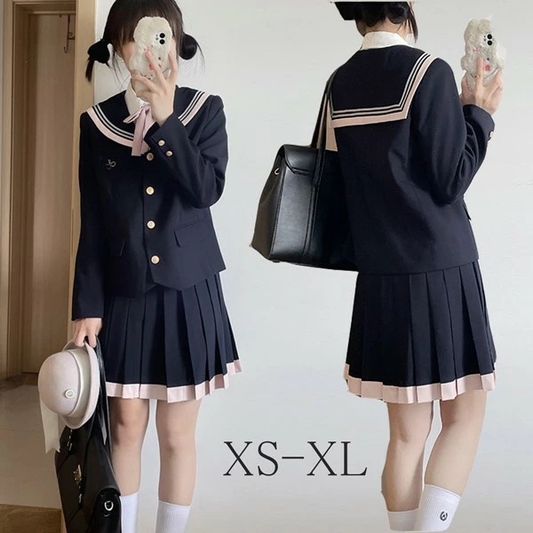 大人気 上品 セーラー服 卒業式 女の子 制服 学生制服 長袖 女子高生スカート 制服コスプレ レディース 高校生 お受験 発表会 入学 通学 ジュニア dr009zuzum6