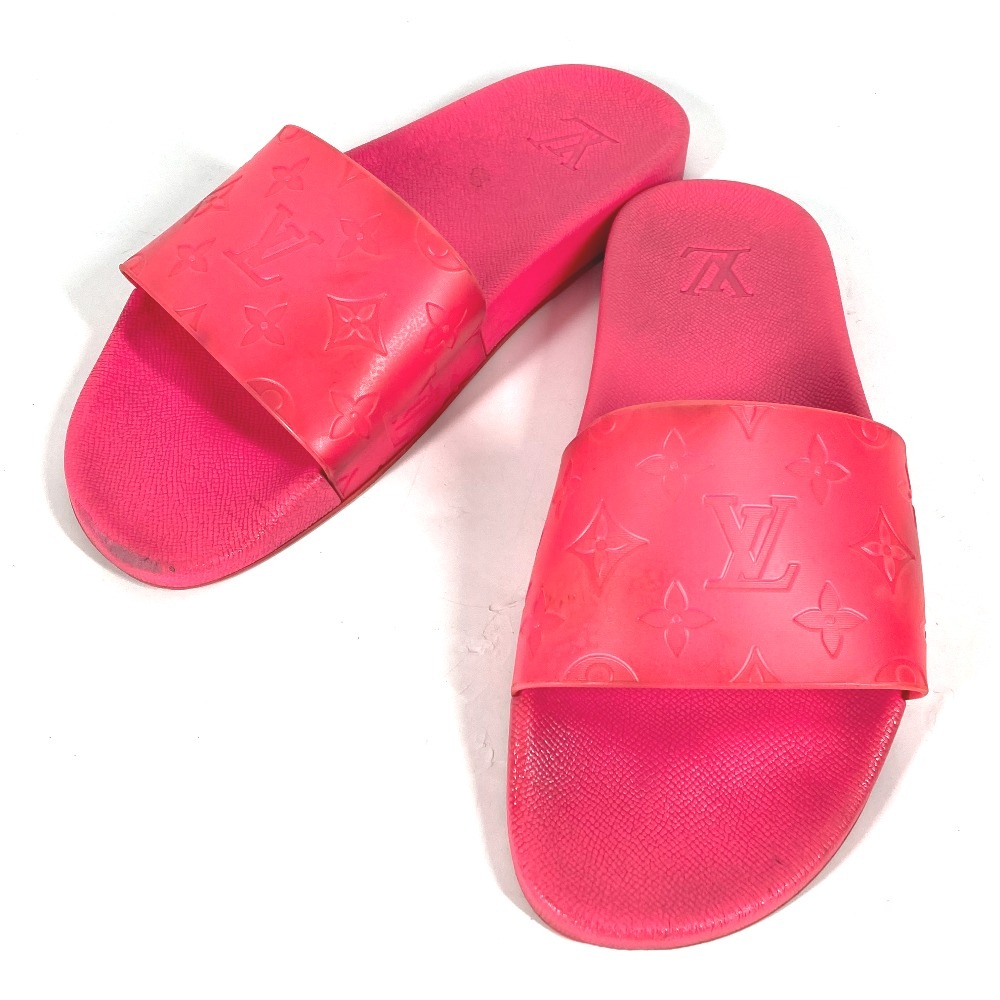 サンダル モノグラム ウォーターフロント ライン プールサンダル ビーチサンダル 靴 シューズ ラバー ピンク