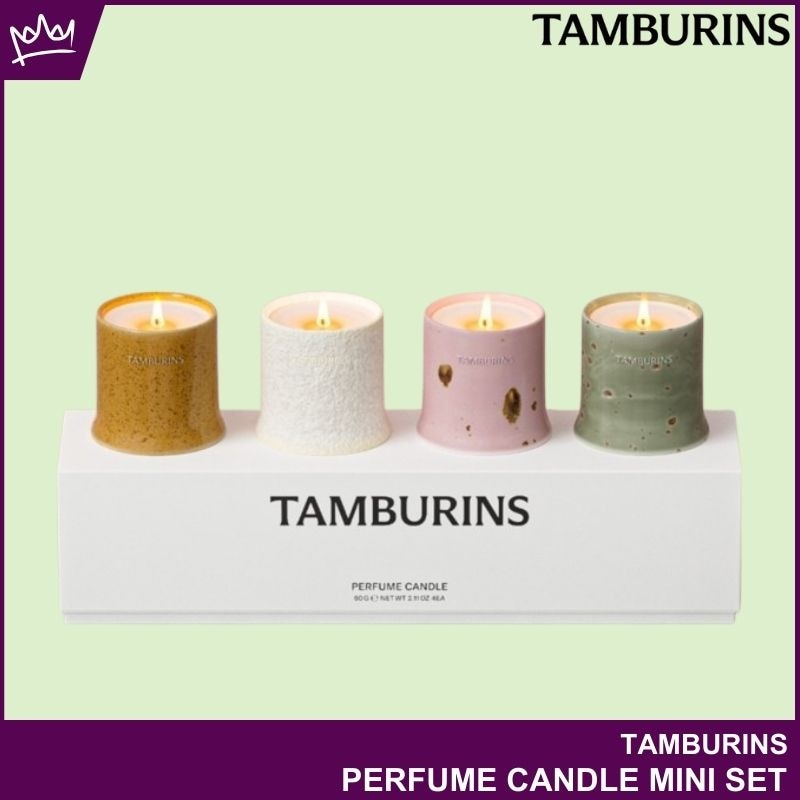 [Tamburins]タンバリン パフューム ミニキャンドル セット / perfume candle / 韓国 人気 / BLACKPINK ジェニー 愛用