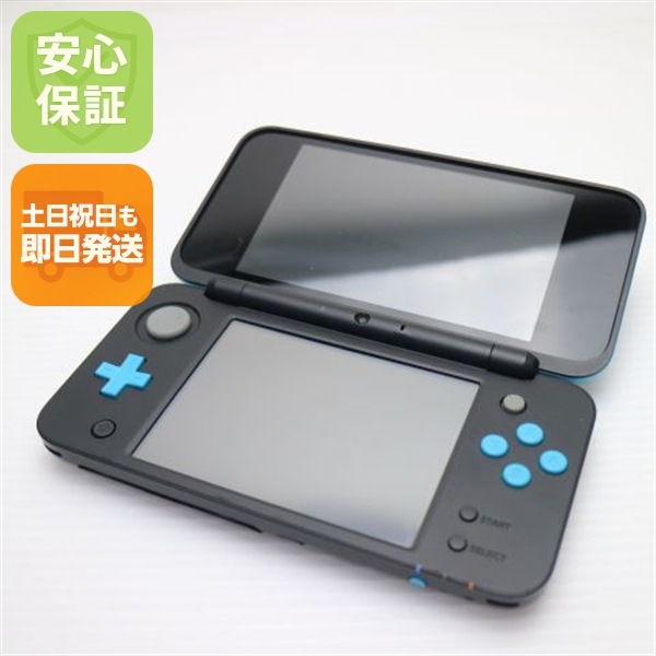 美品 NEWニンテンドー2DS LL ブラック×ターコイズ 2DS NINTENDO 140
