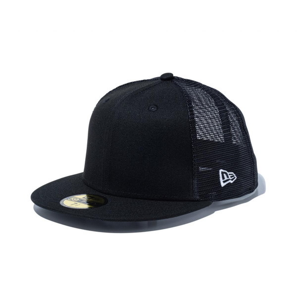 ニューエラ NEW ERA 59FIFTY トラッカー ベーシック ブラック × ホワイト 14525157 帽子 キャップ