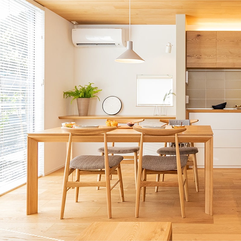 ダイニングテーブル　FLAME　オーク　ダイニング　インテリア　家具　テーブル 74,869円