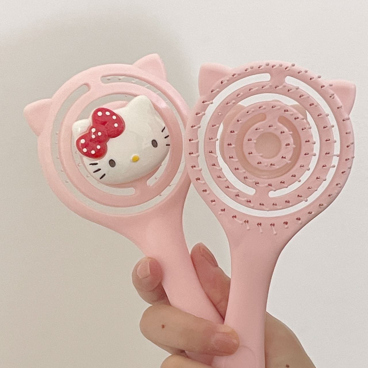 【200点セット】【送料無料】猫の透かし彫りカルビ櫛定型櫛学生のふんわりエアバッグ櫛かわいいエアマットマッサージ櫛