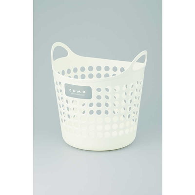 他サイト： [幅39×奥行38×高さ41.5cm] コモバスケットL 柔らかいランドリーバスケット おもちゃ入れ 収納 ホワイトの商品画像