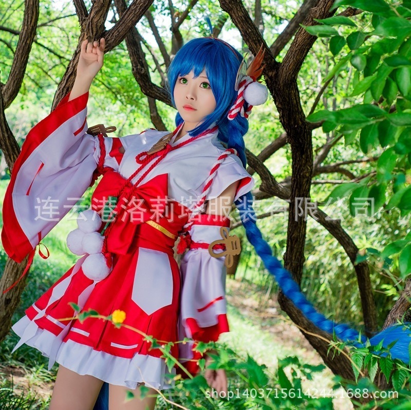 コスプレ服女装着物栄光コスプレ大ジョースキン伊势巫女コスプレ衣装