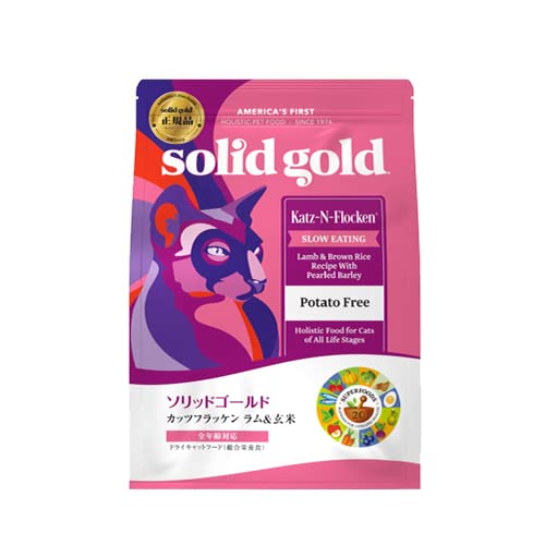 ソリッドゴールド キャットフード カッツフラッケン 2kg 5,534円