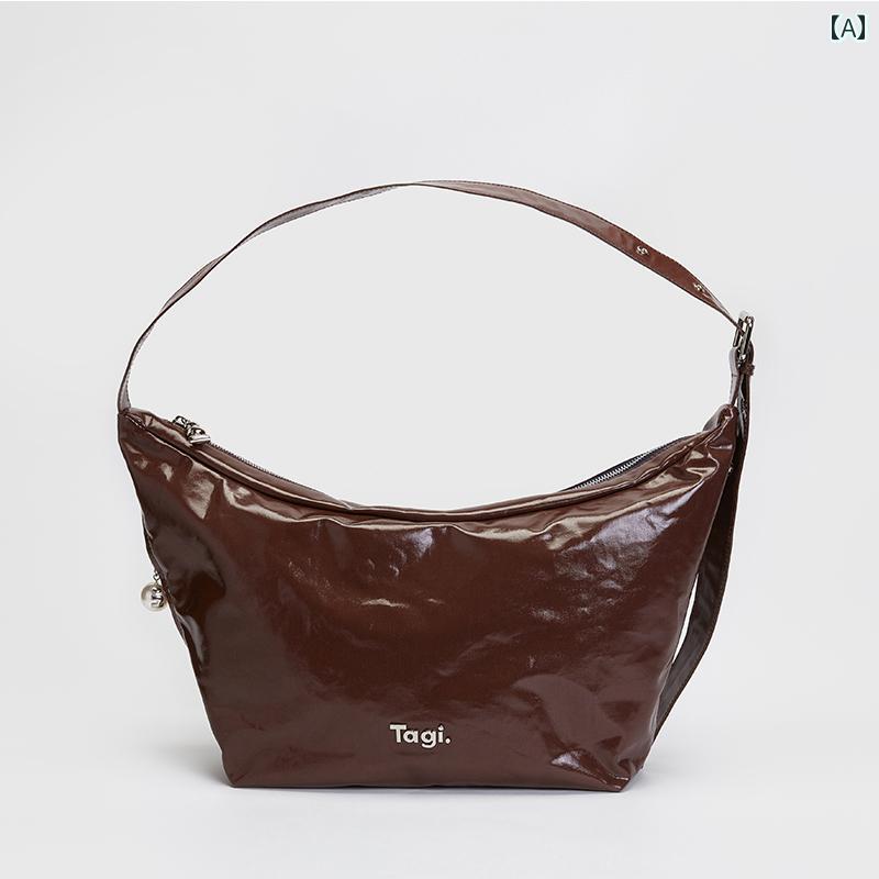 レディース　バッグ　カジュアル タギ i 帆船 想像 力 パール大容量 防水 ショルダーバッグ 通勤 メッセンジャーバッグ